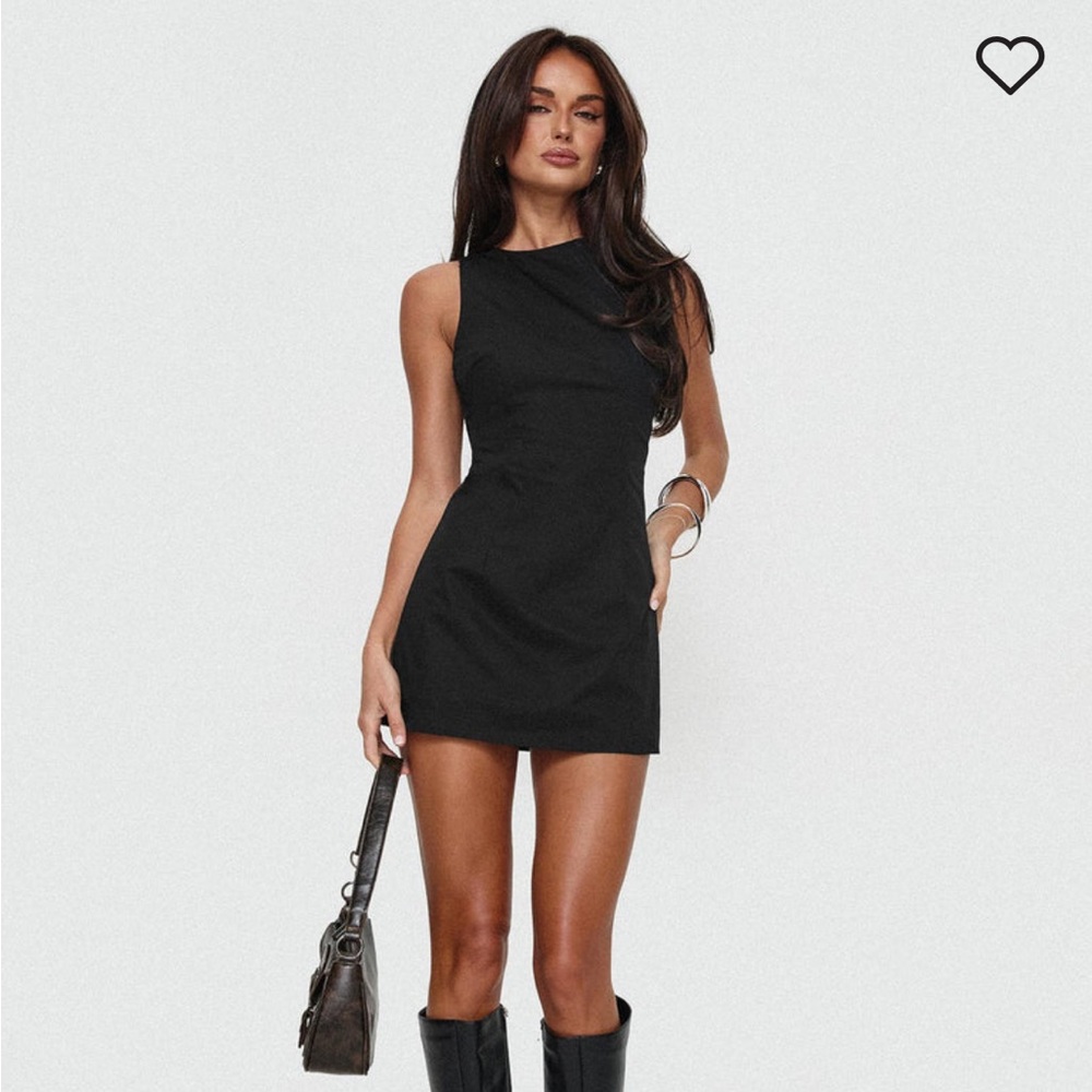 Princess Polly Black Yumiko Romper Size 8